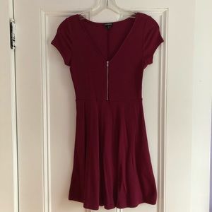 Brand New Maroon Express Dress